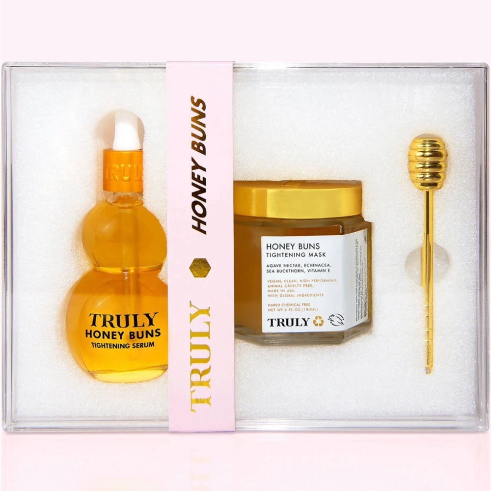 Truly Honey Buns Hydrating & Tightening Body Mask and Serum Set
